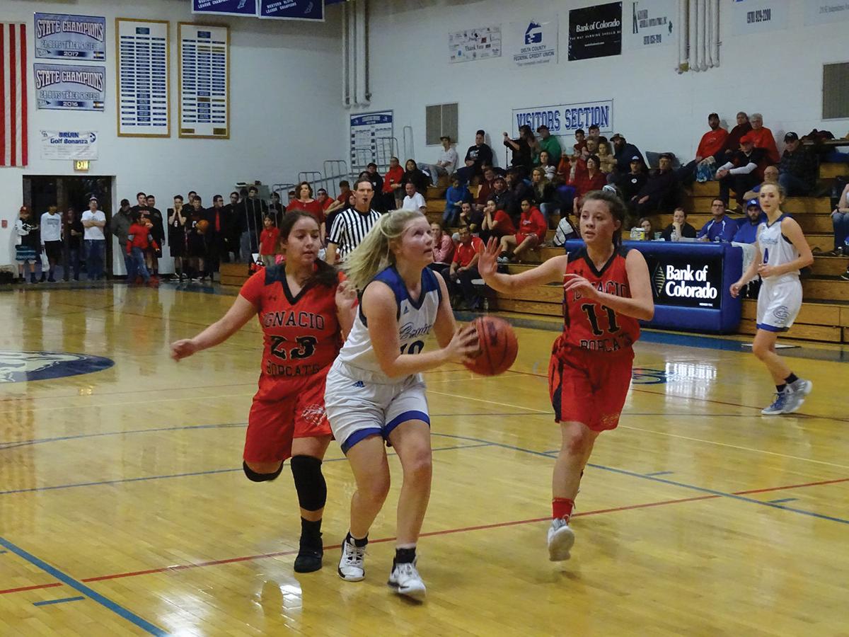 Cedaredge Girls Basketball Team Splits Games Against Ranked Teams