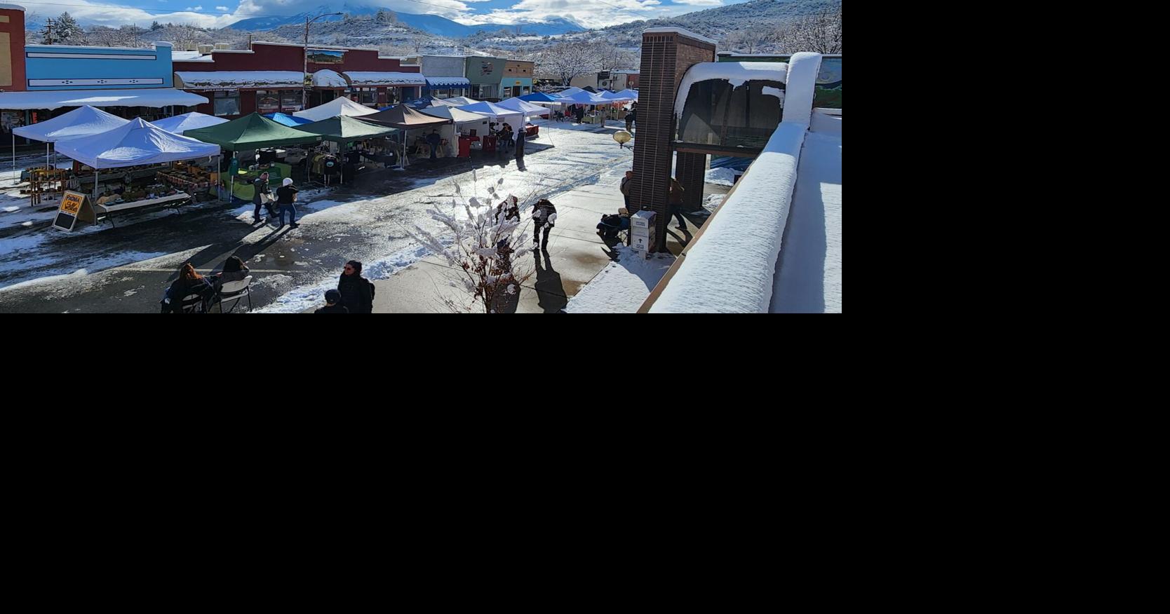 View of downtown Paonia during event