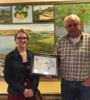 Faith Morrow is Orchard City student of the month