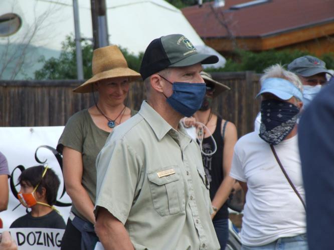 North Fork community gathers for peaceful protest against Arch Coal