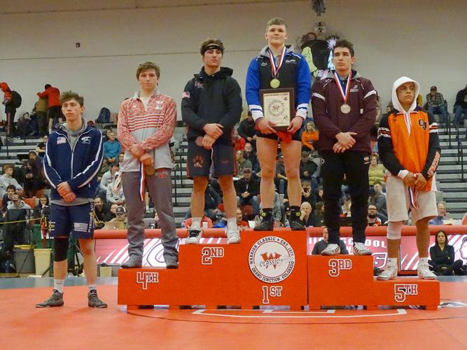 Delta County high school grapplers earn medals at Warrior Classic