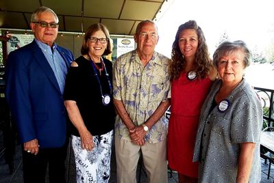 David A. Wood, governor of Rotary District 5470, recently installed new officers and members of Rotary Club.