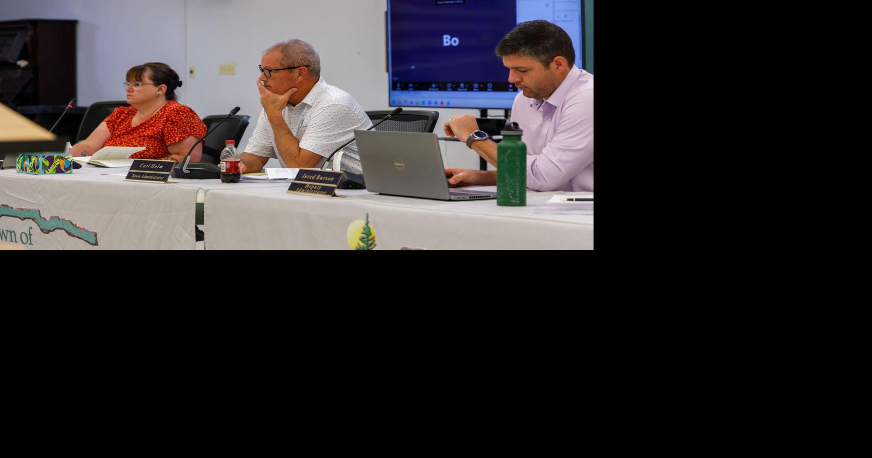CEDAREDGE: Trustees push back on additional fund request in sidewalk project / Lucky Shot inquires about deferred maintenance; town audit