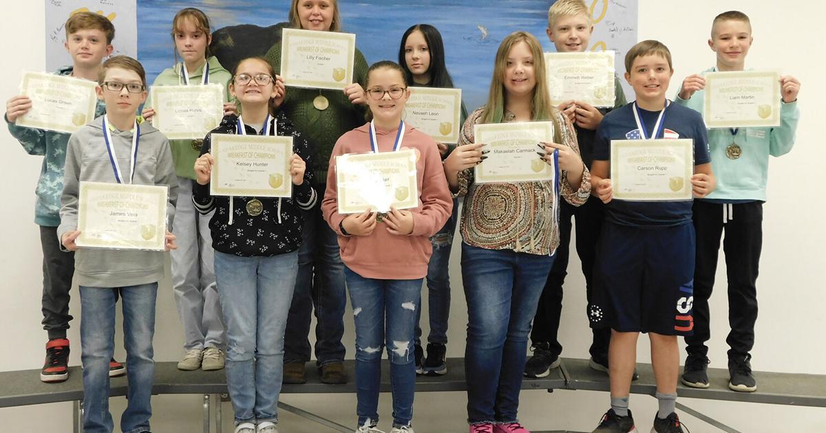 Cedaredge Middle School Quarter 1 Breakfast of Champions & Honor Roll