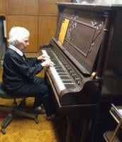 At 96, Vivian Cheney continues to play organ at Methodist Church and lives active, full life