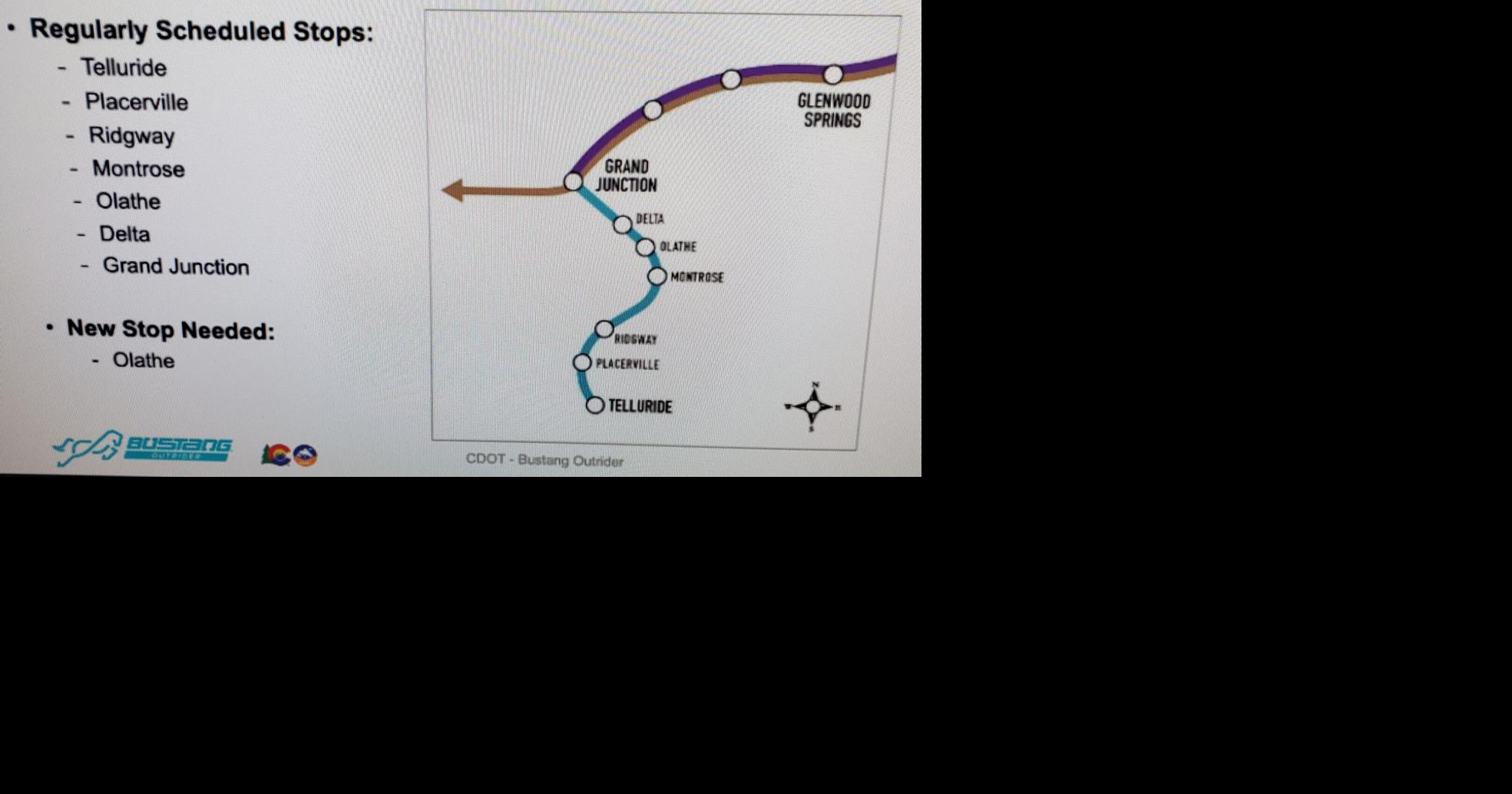 CDOT's Bustang Outrider route expansion to include Delta News