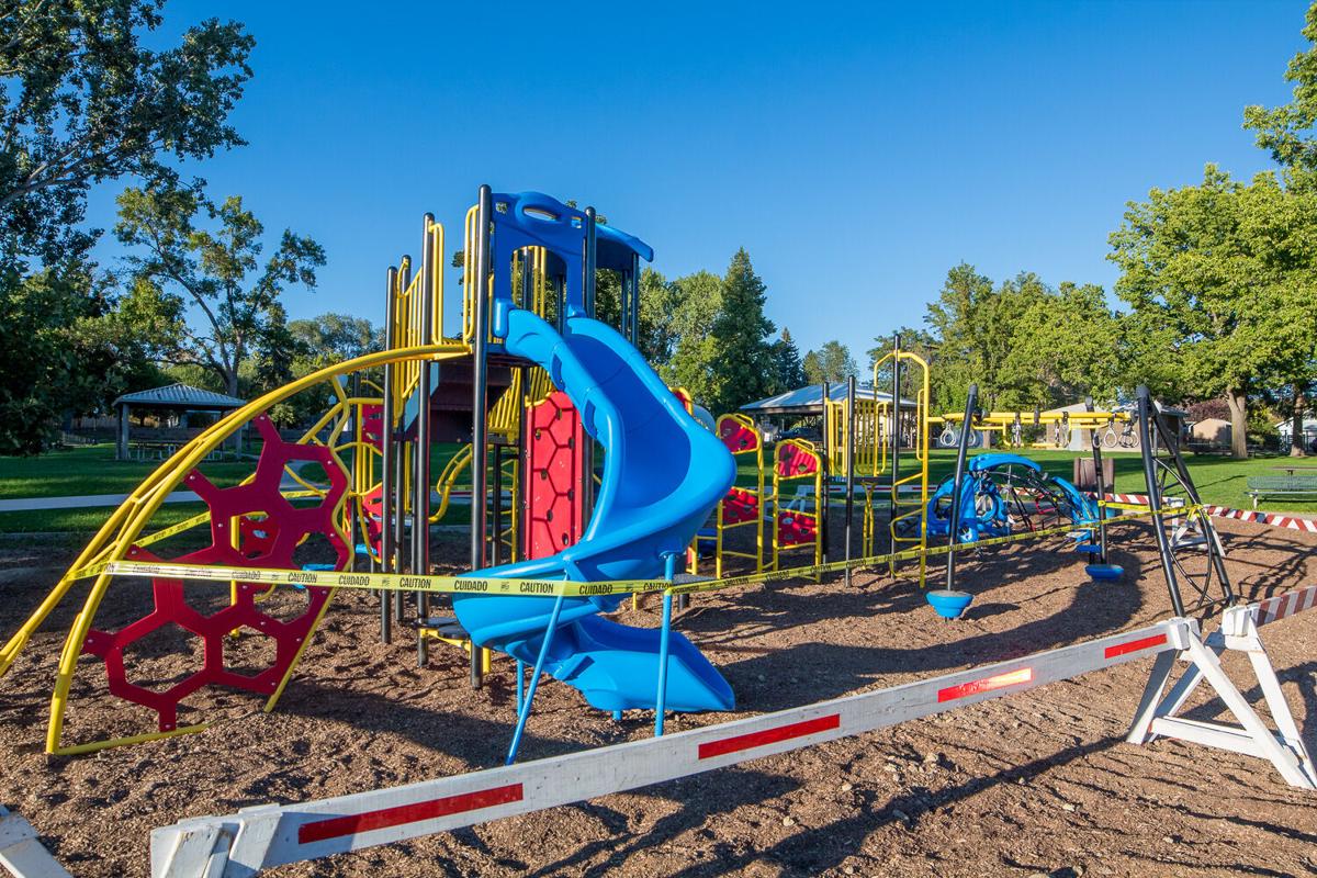 Cedaredge park’s playground is up, ready for years of play News