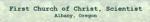 First Church Of Christ Scientist