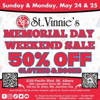 St Vincent de Paul Society - Ad from 2026-05-21