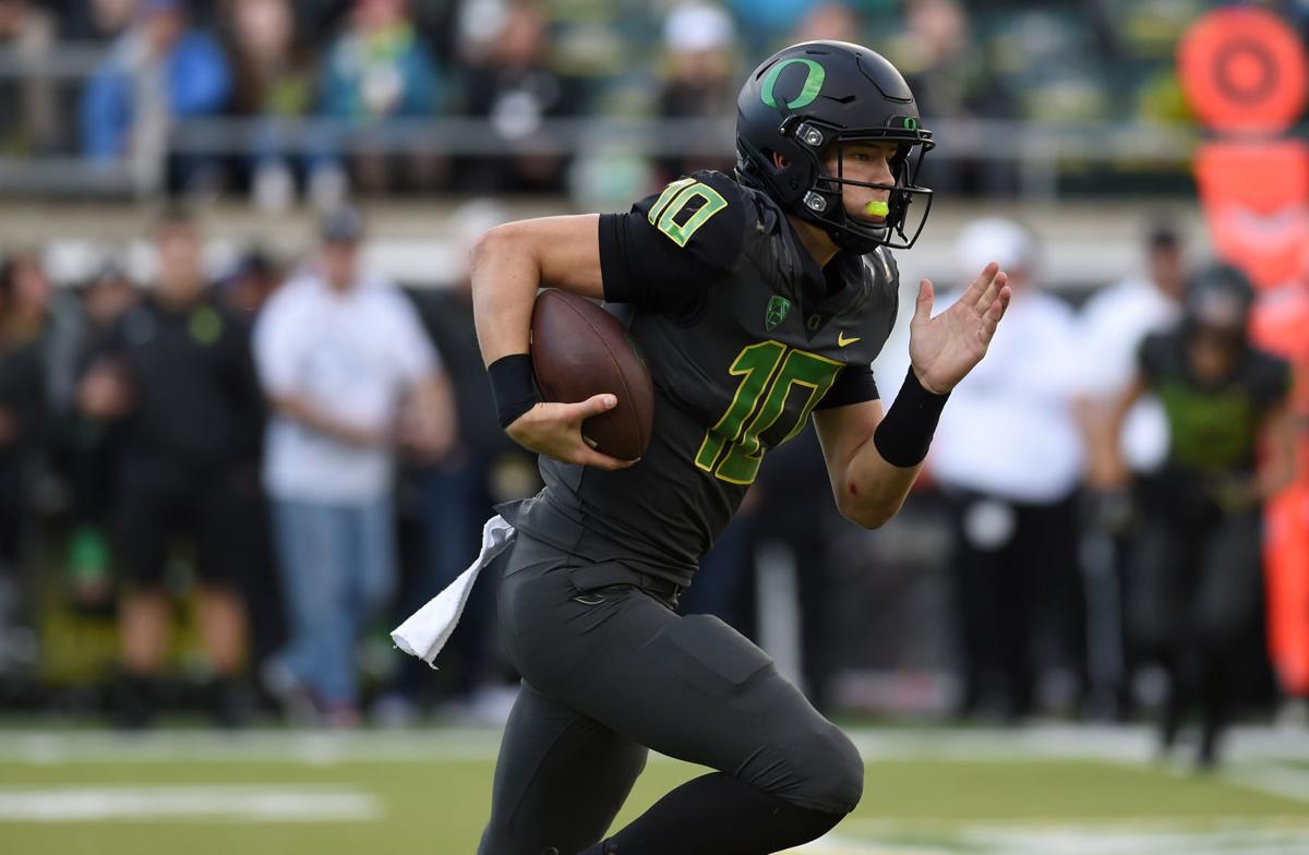 Oregon Football Taggart Praises Herbert S Development College