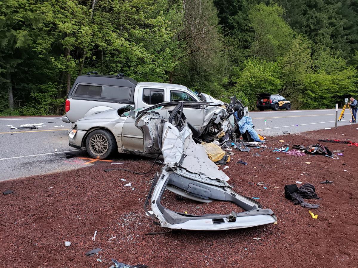 Highway 22E crash near Idanha
