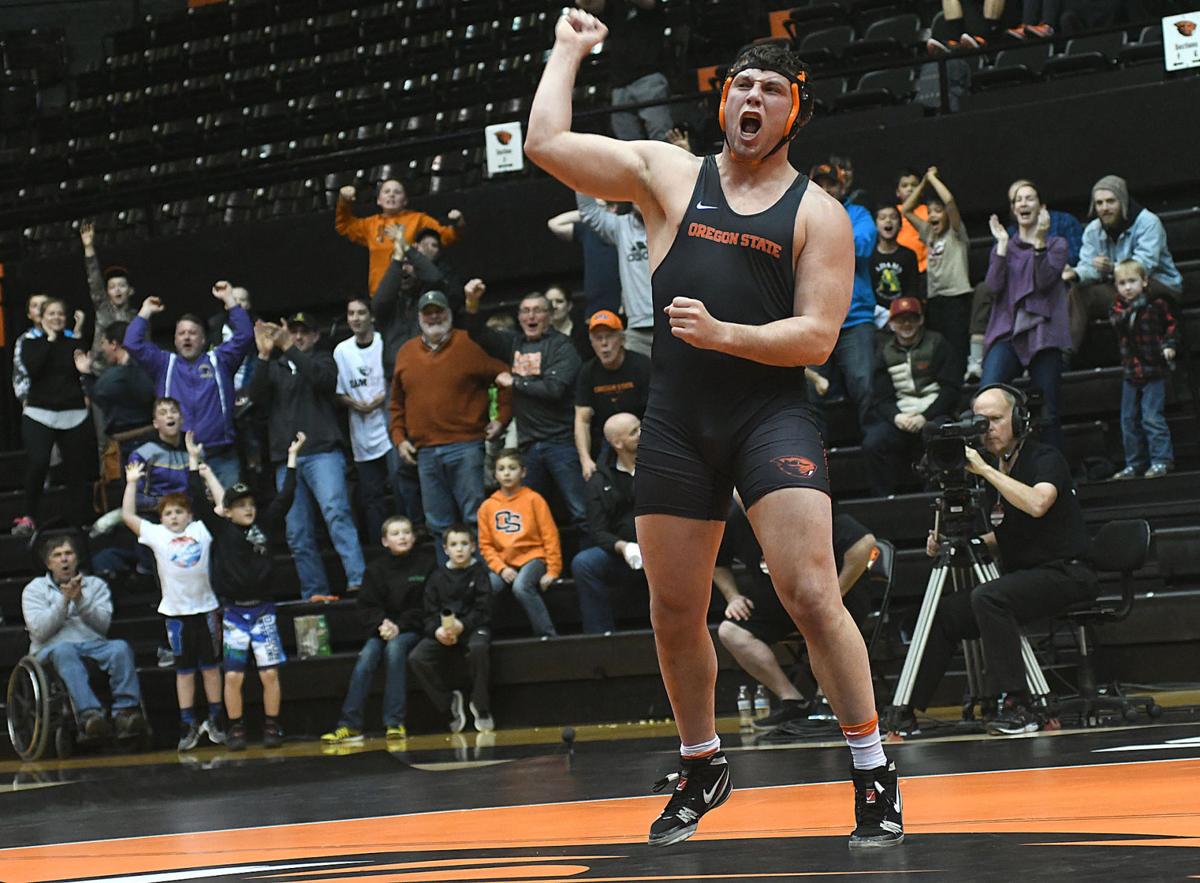 Gallery Oregon State defeats Stanford in Pac 12 Wrestling Local