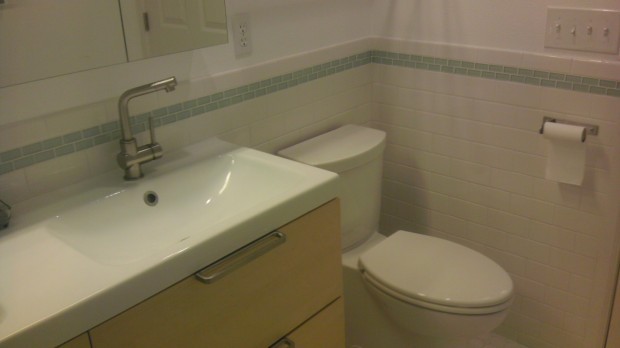 Bathroom Remodel Toilet Area