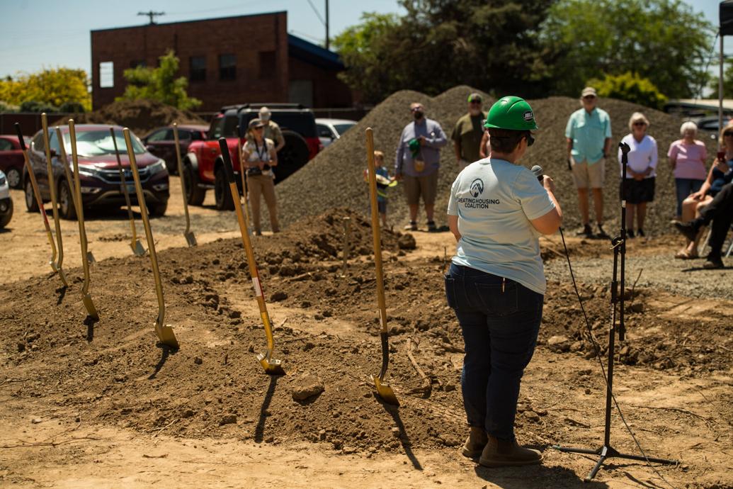 Tiny home village breaks ground in Albany