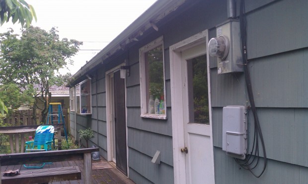 29th St. Exterior Remodel Back Before