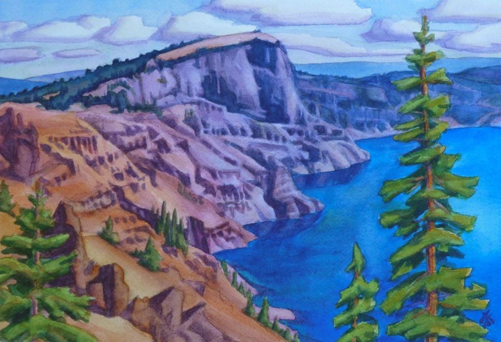 Oregon Wonders Exhibit Crater Lake And Oregon State Parks