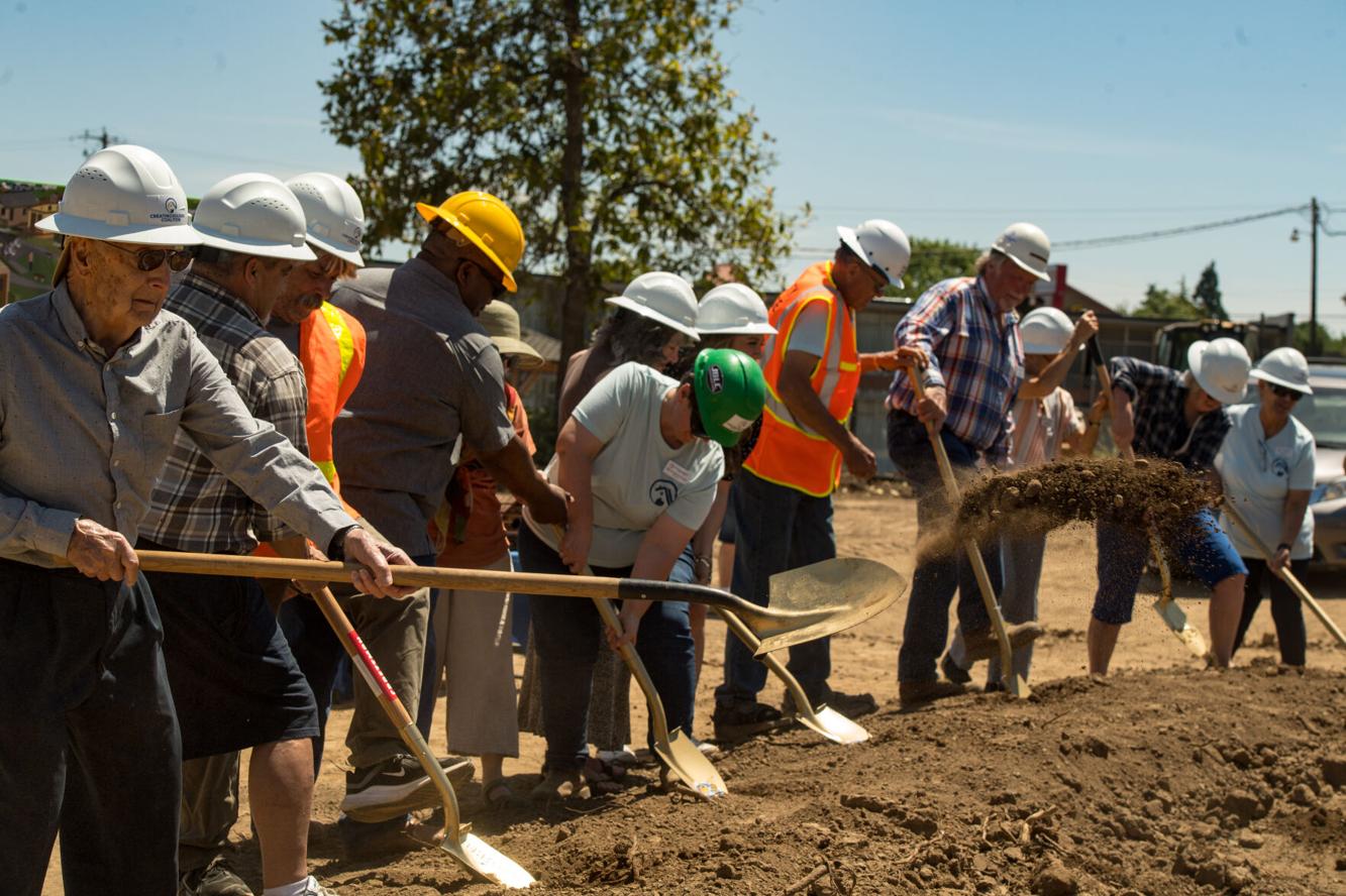 Tiny home village breaks ground in Albany