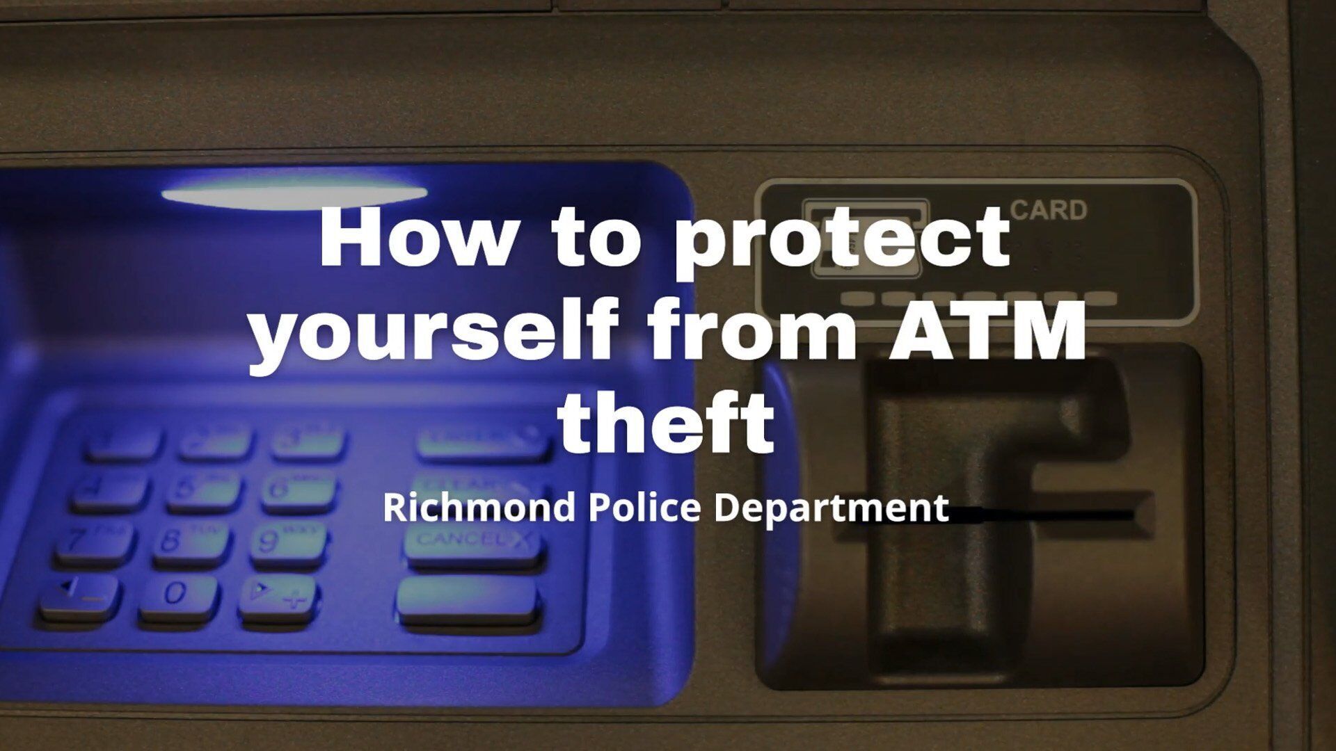 How to protect yourself from ATM theft