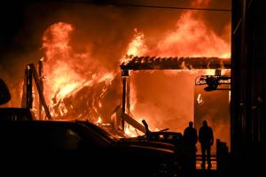 Gallery: Fire at Oregon Powder Coating