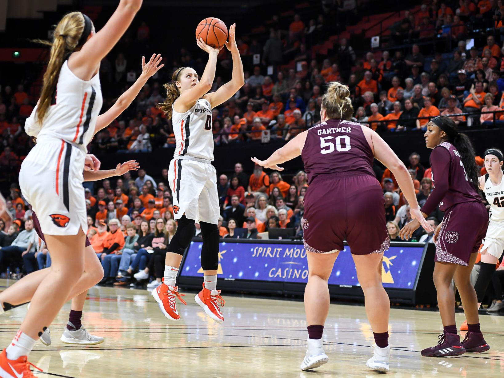 Osu Women S Basketball Beavers Aggressive Approach Has Them