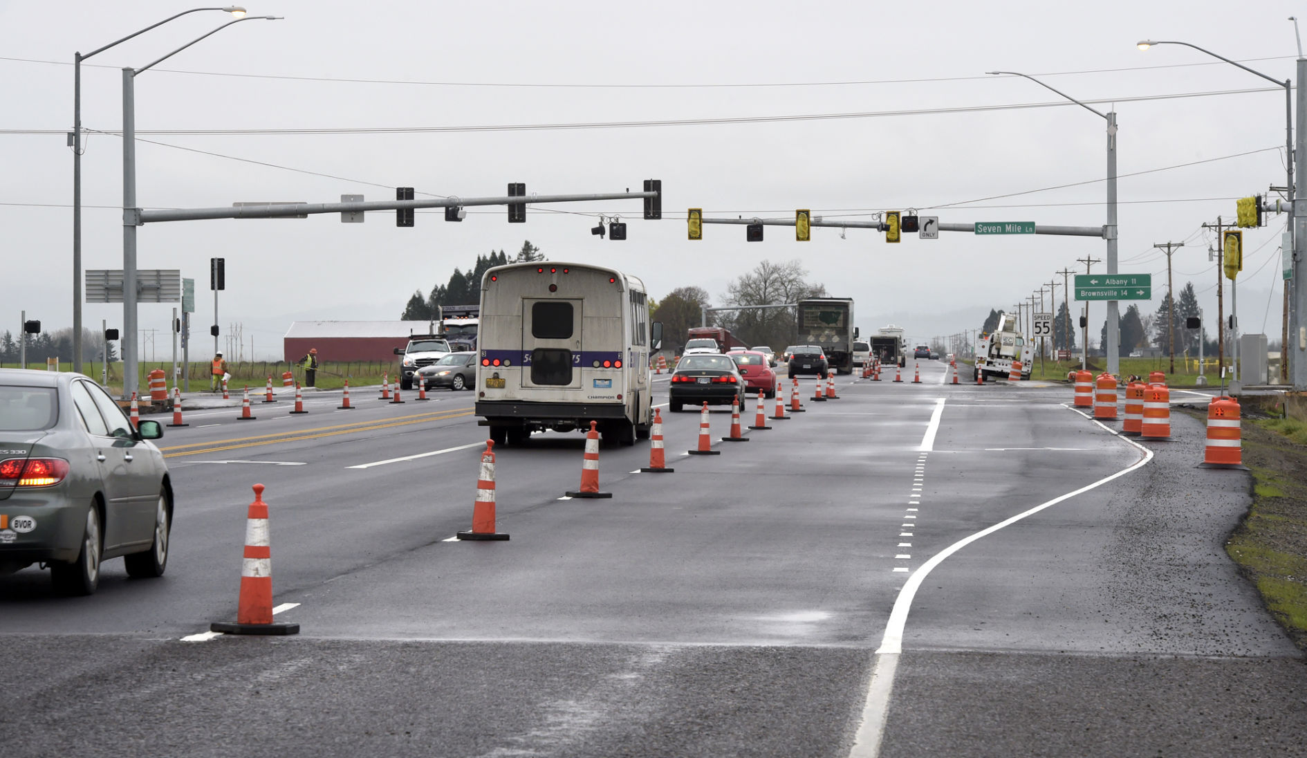 Signals to be activated soon at Seven Mile Lane