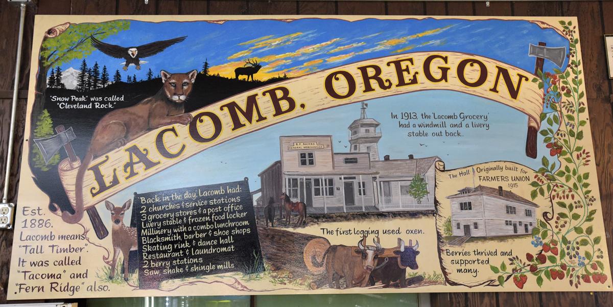 Sign depicts history Local