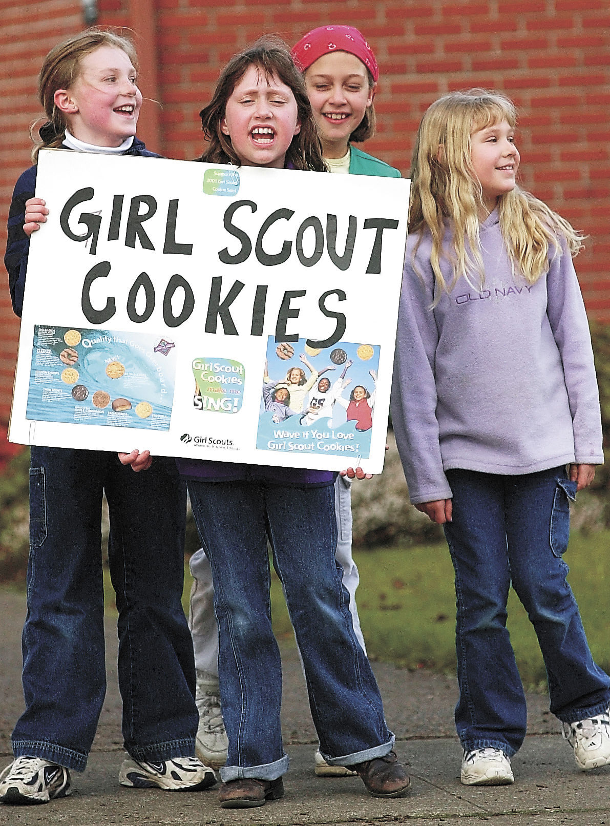 GT February 2001-Flashback junior girl scouts