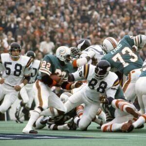 #26. 1974: Miami Dolphins vs. Minnesota Vikings (tie)