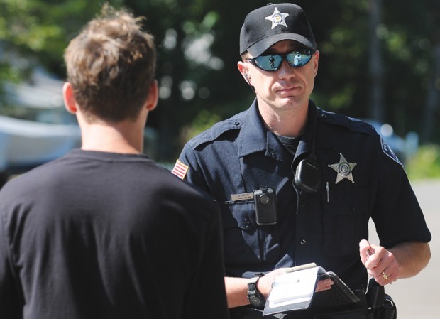 Sweet Home police wear video cameras