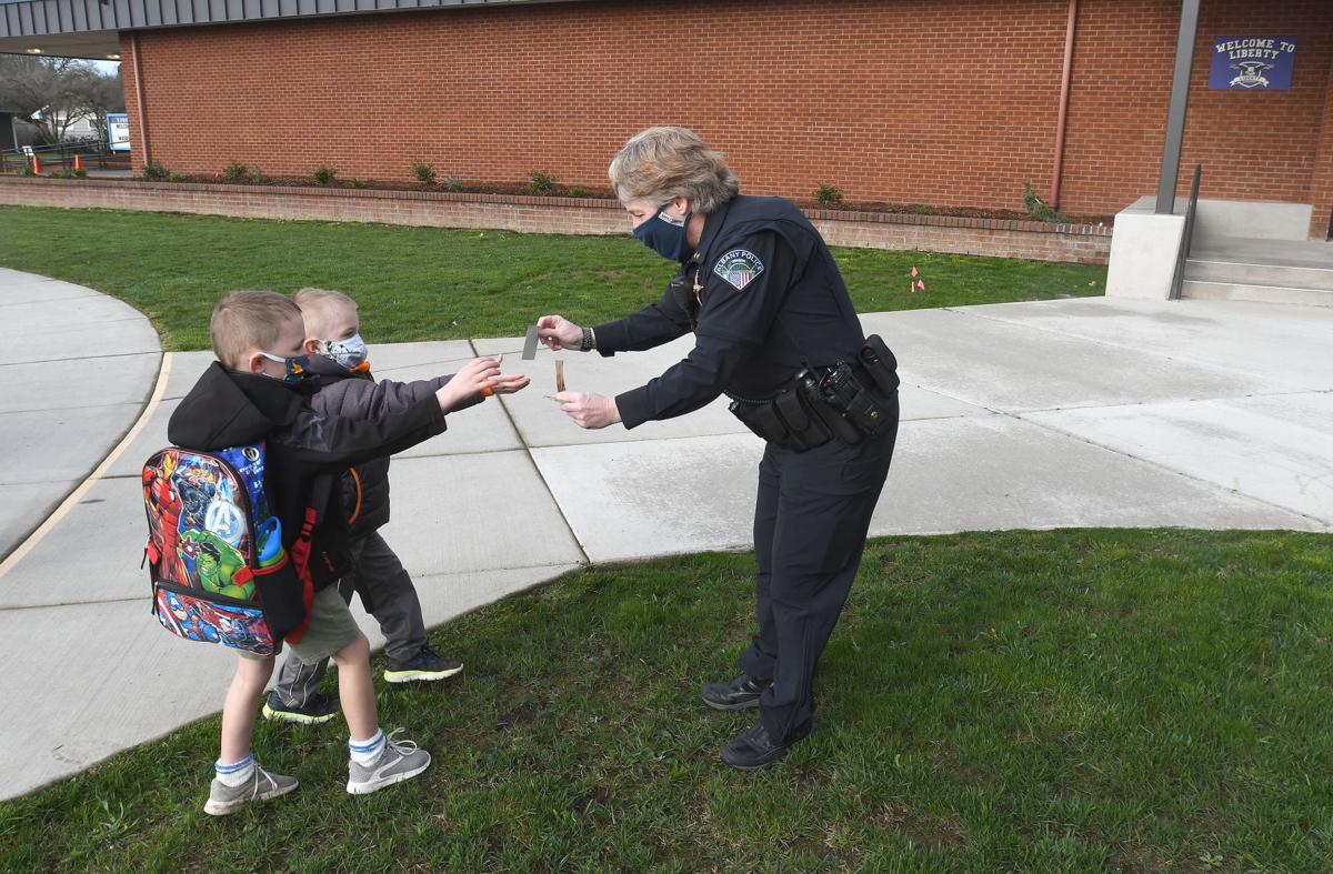police at school