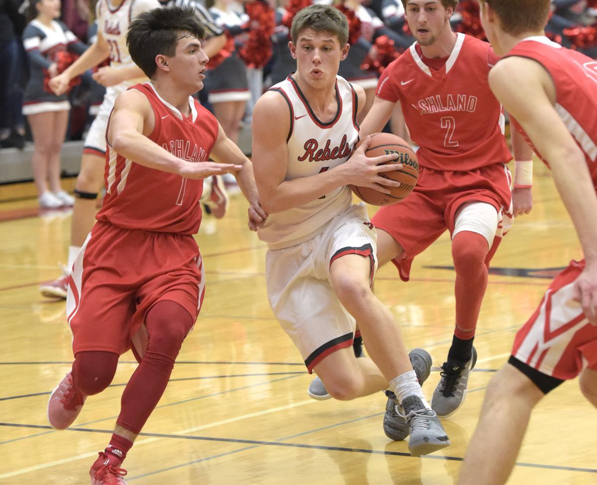 Prep Boys Basketball Rebels Hold Off Ashland Reach State Round Of 16 Basketball Democratherald Com