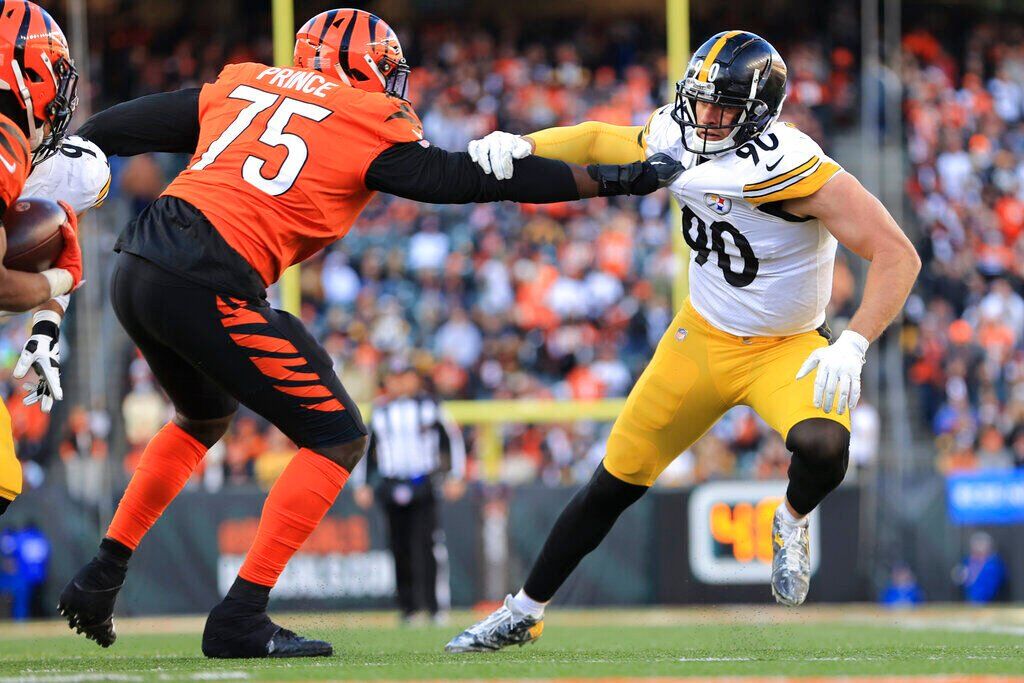 T.J. Watt currently ranks #2 in - Pittsburgh Steelers