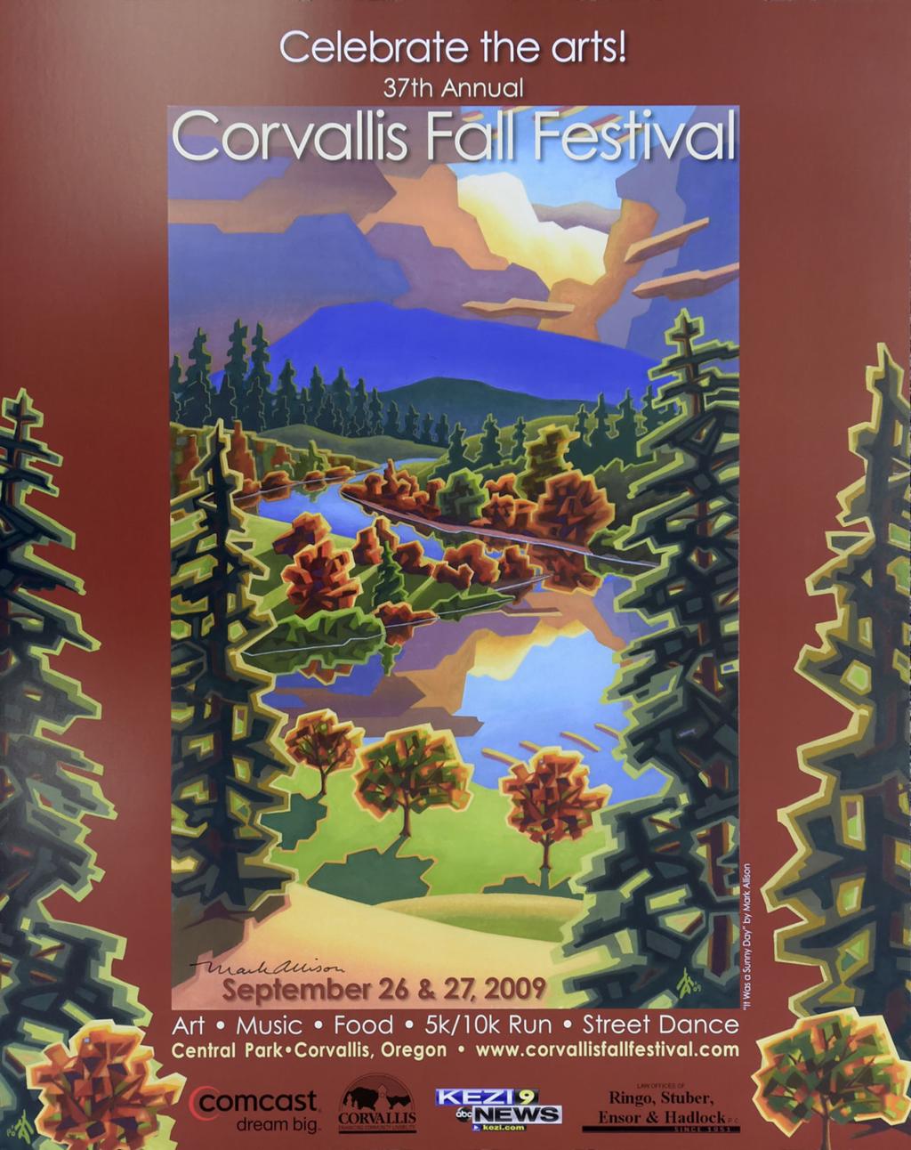 Corvallis Fall Festival 2022 Poster