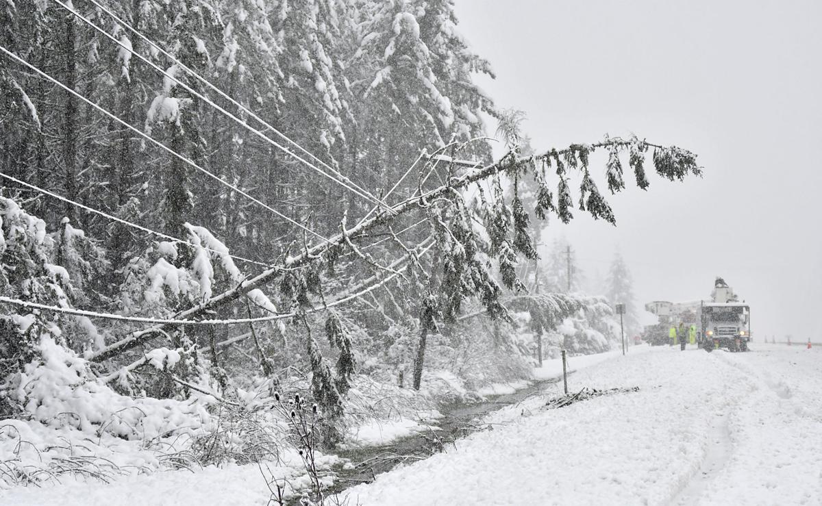 Snow Slams Into Mid Valley Closing Schools Causing Power Outages And Traffic Problems Local Democratherald Com