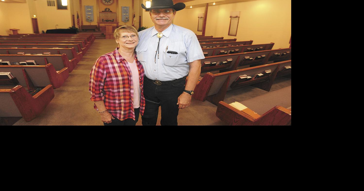 New pastor rides into town