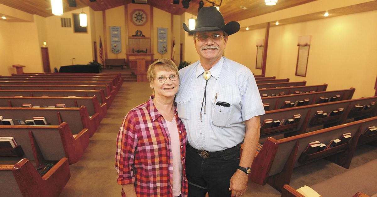 New pastor rides into town