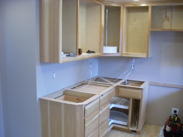Installing Cabinets