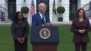 Biden celebrates Jackson's historic confirmation