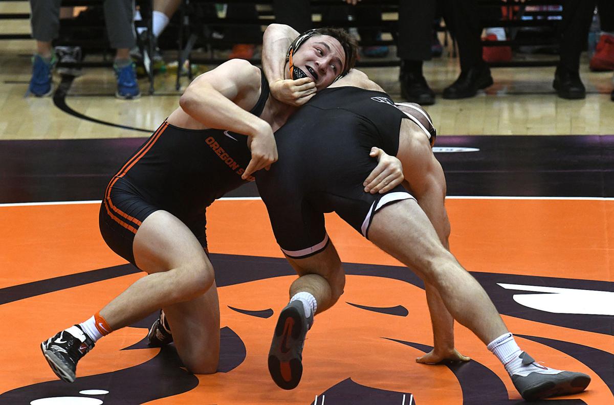 Gallery Oregon State defeats Stanford in Pac 12 Wrestling Local