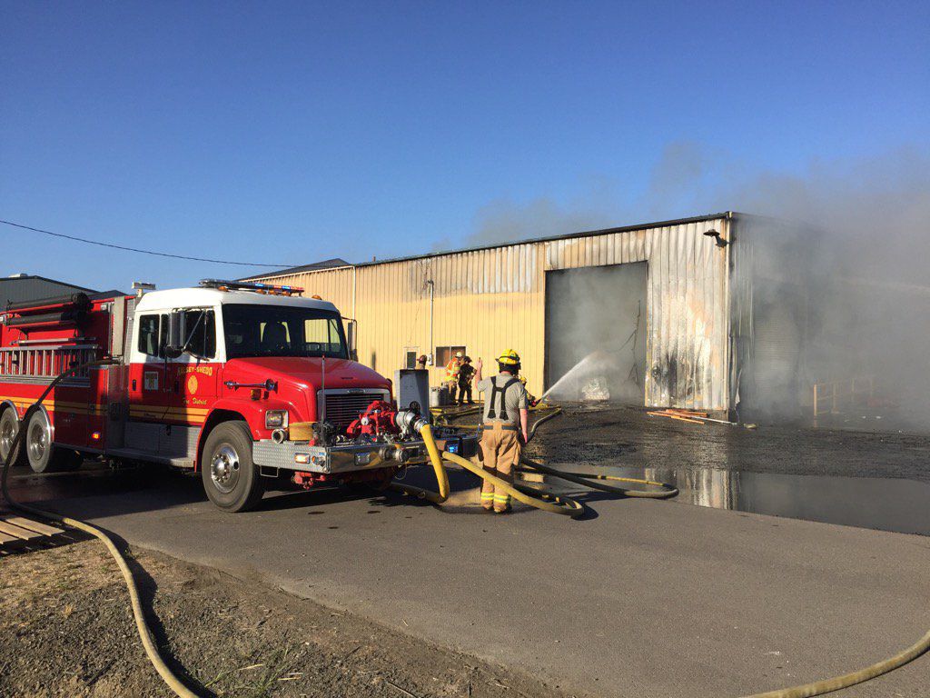 Halsey seed warehouse scorched by fire Local