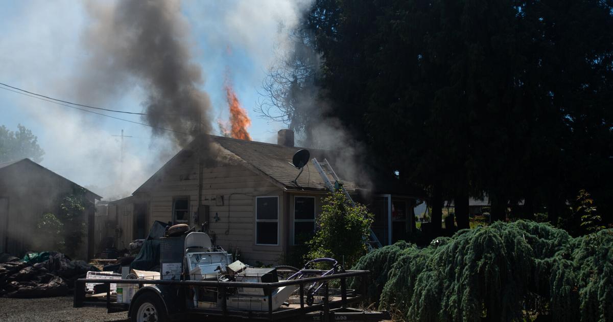 Albany firefighters battle fire at house, local nursery