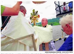 Devout Catholic pilgrimage presses on