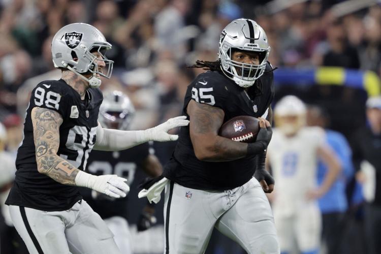 Las Vegas Raiders absolutely destroy Los Angeles Chargers on Thursday Night  Football