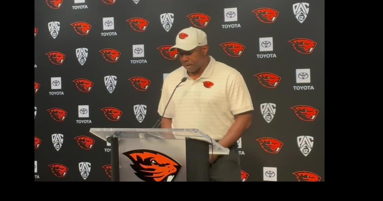 WATCH: JaMarcus Shephard talks about Oregon State's performance against Texas Tech