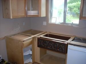Sink Area Mid-Remodel