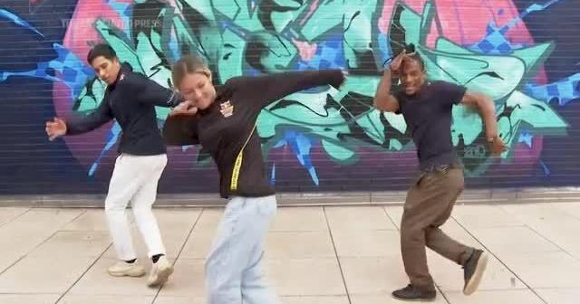 Excitement for breakdancing