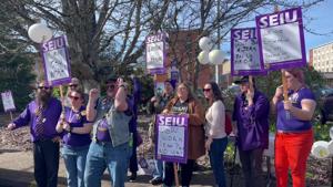 SEIU Rally at Oregon State University