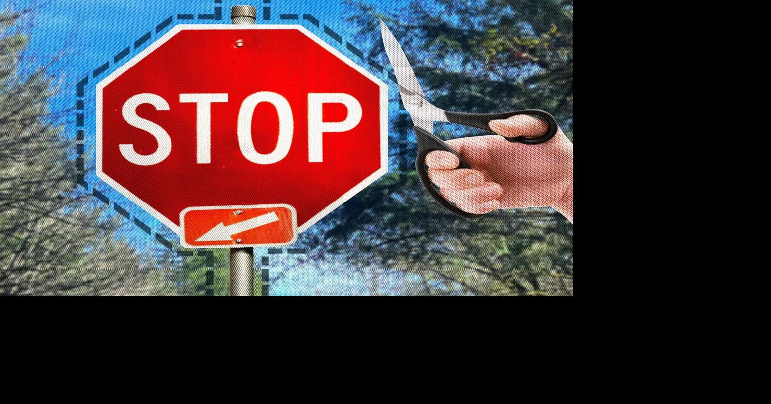Sweet Home stop signs stolen