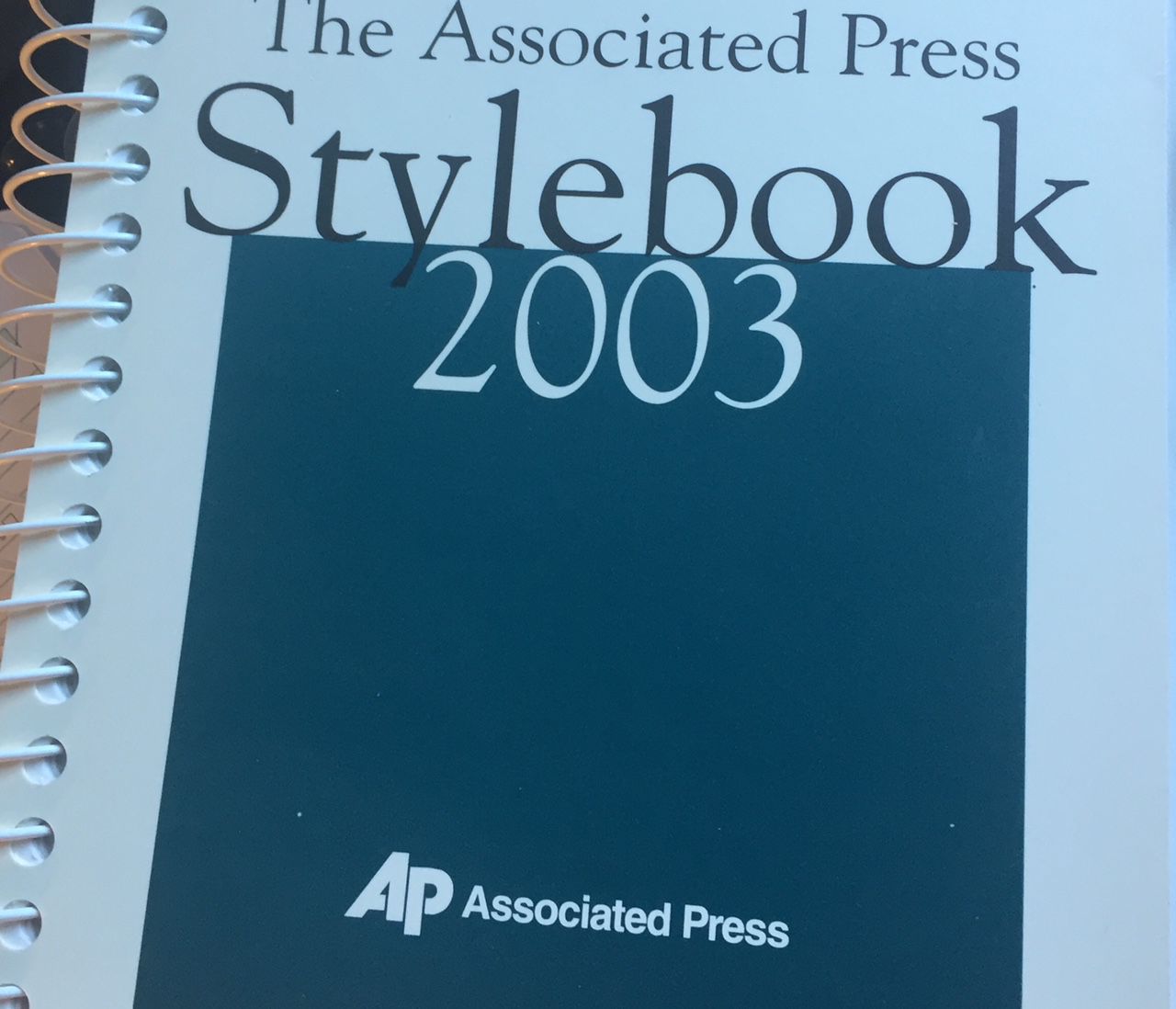 Think Too Much: Stylebook Offers A Guide To Our Times | Editorial ...