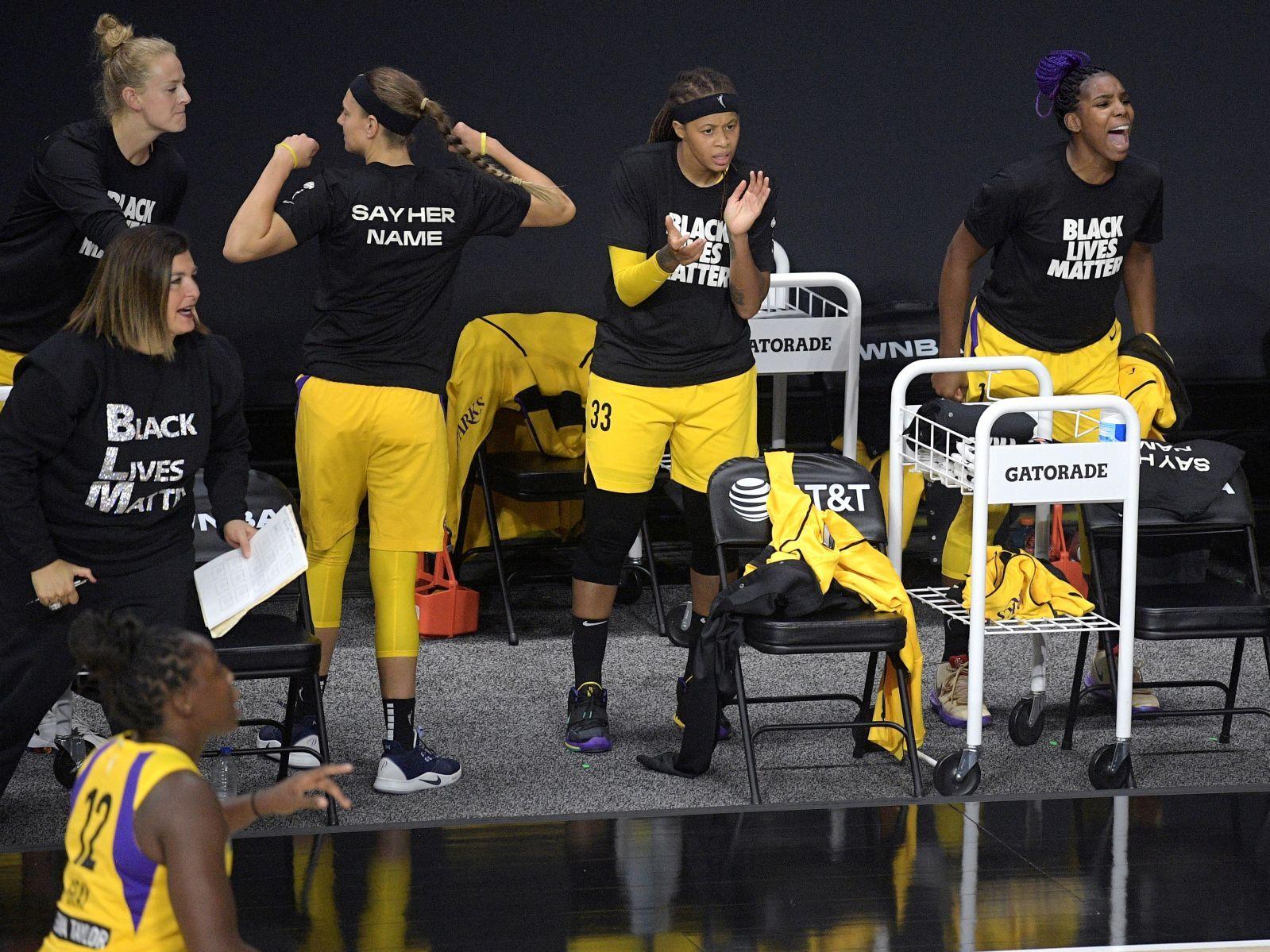 Wiese Gulich Using Wnba Platform To Raise Awareness For Social Injustice Basketball Democratherald Com